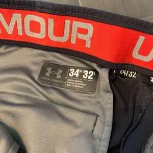 Black under armor pants 34x32